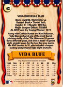 1993 Ted Williams Vida Blue