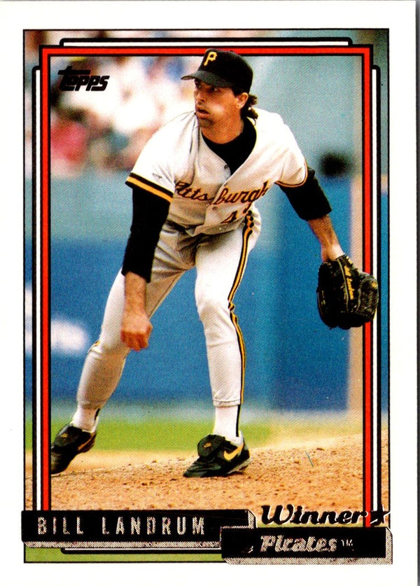 1992 Topps Gold Winners Bill Landrum #661