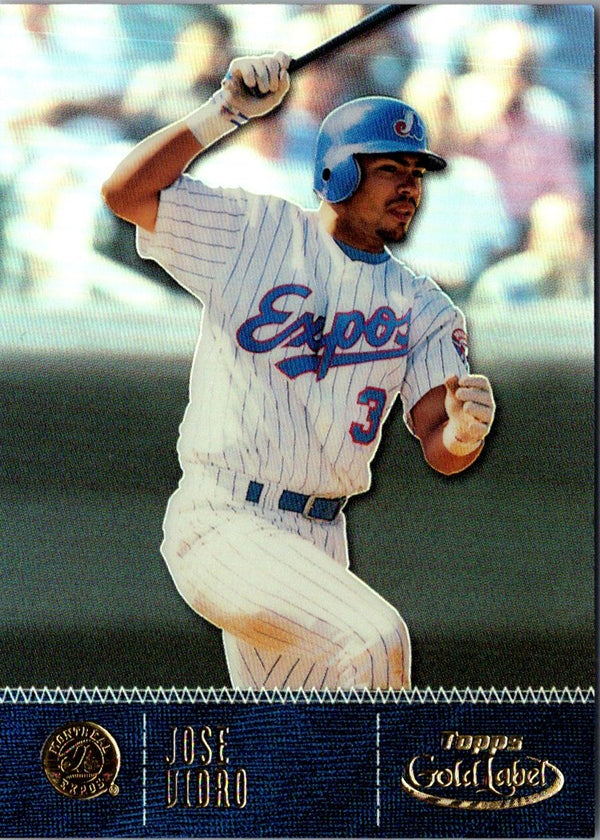 2001 Topps Gold Label Jose Vidro #58