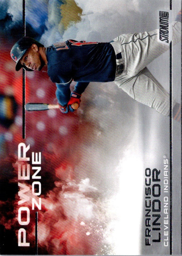 2019 Stadium Club Power Zone Francisco Lindor #PZ-11