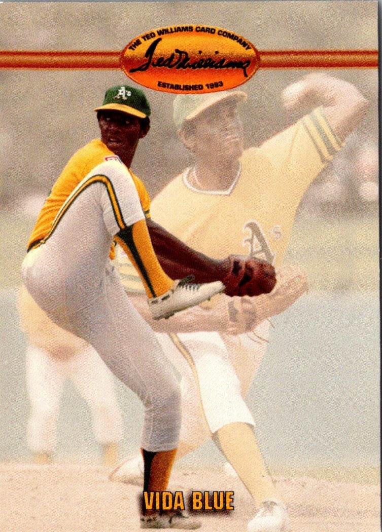 1993 Ted Williams Vida Blue