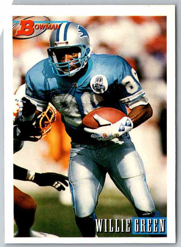 1993 Bowman Football Willie Green #14