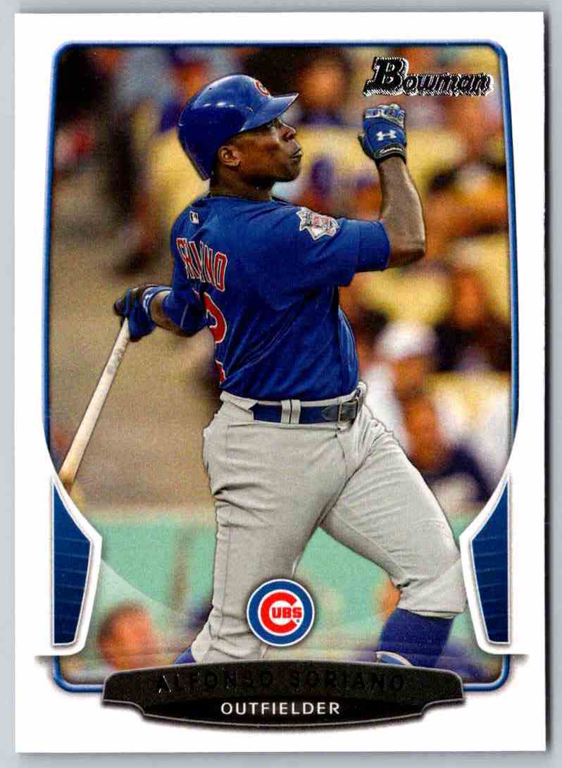 2013 Bowman Alfonso Soriano