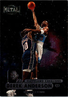 1997 Metal Universe Derek Anderson #40 Rookie