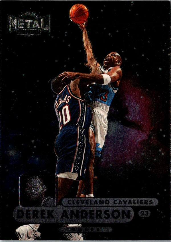 1997 Metal Universe Derek Anderson #40 Rookie