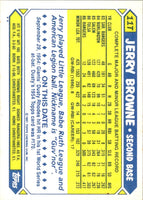 1987 Topps Traded Jerry Browne #11T