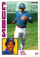1984 Topps OPEE CHEE Mel Hall