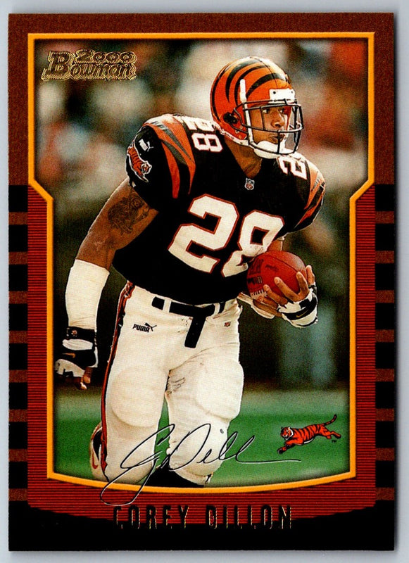 2000 Bowman Corey Dillon #24