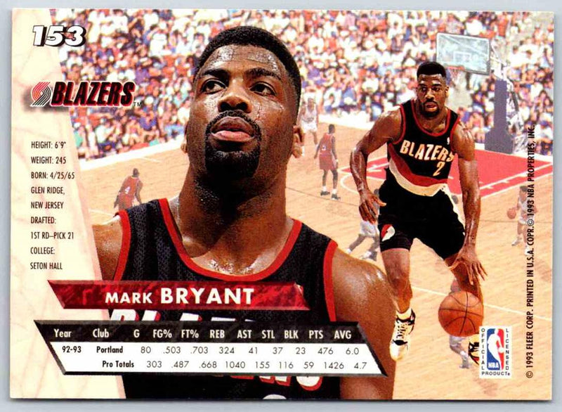 1992 Fleer Ultra Mark Bryant