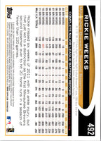 2012 Topps Rickie Weeks #492