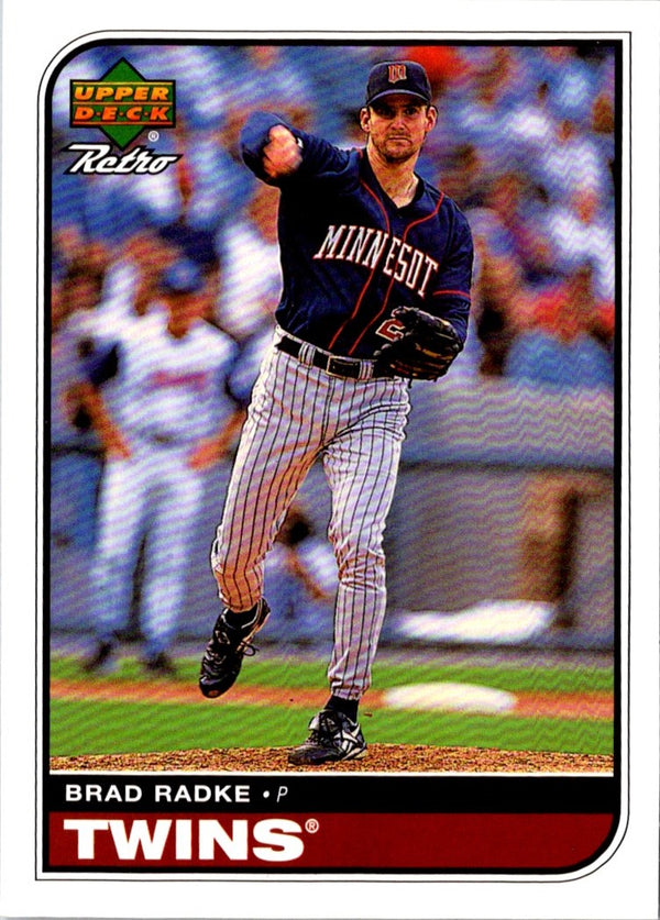 2003 Leaf Brad Radke #56