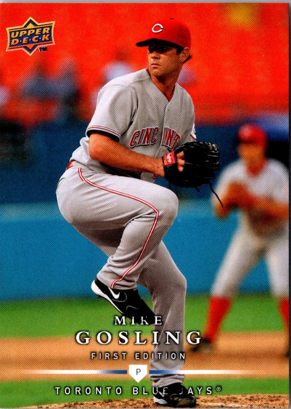 2008 Upper Deck First Edition Mike Gosling #195