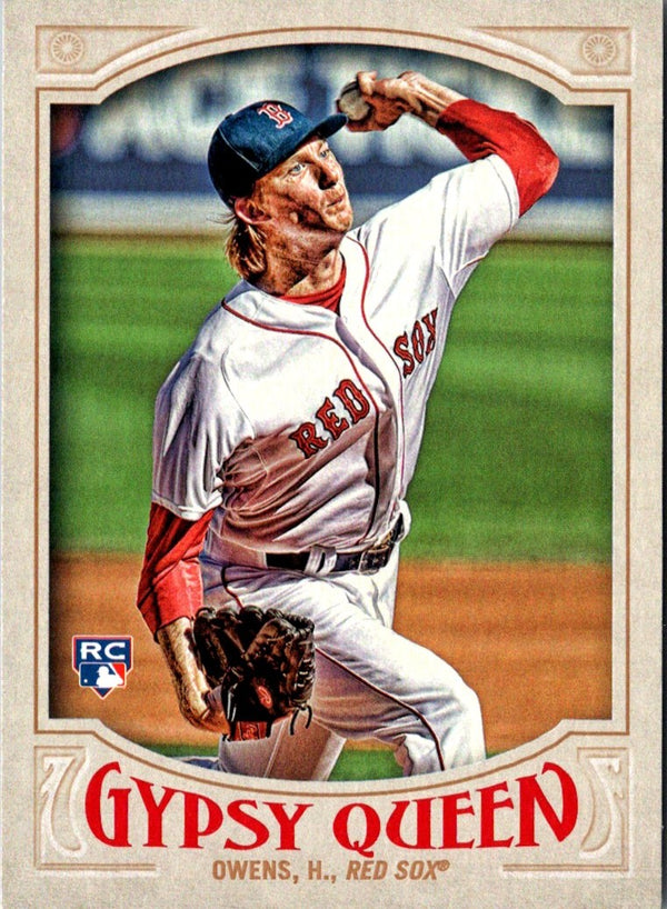 2016 Topps Gypsy Queen Henry Owens #43 Rookie