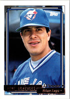 1992 Topps Rene Gonzales #681
