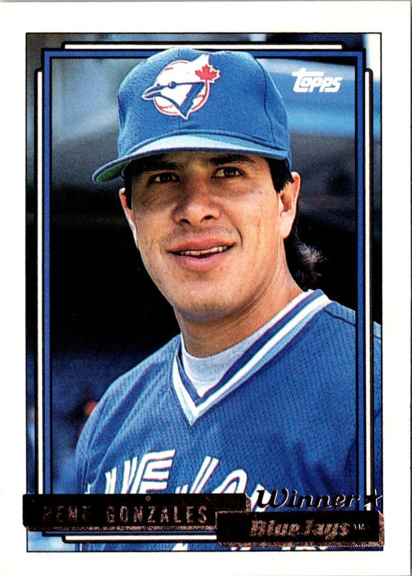 1992 Topps Rene Gonzales #681