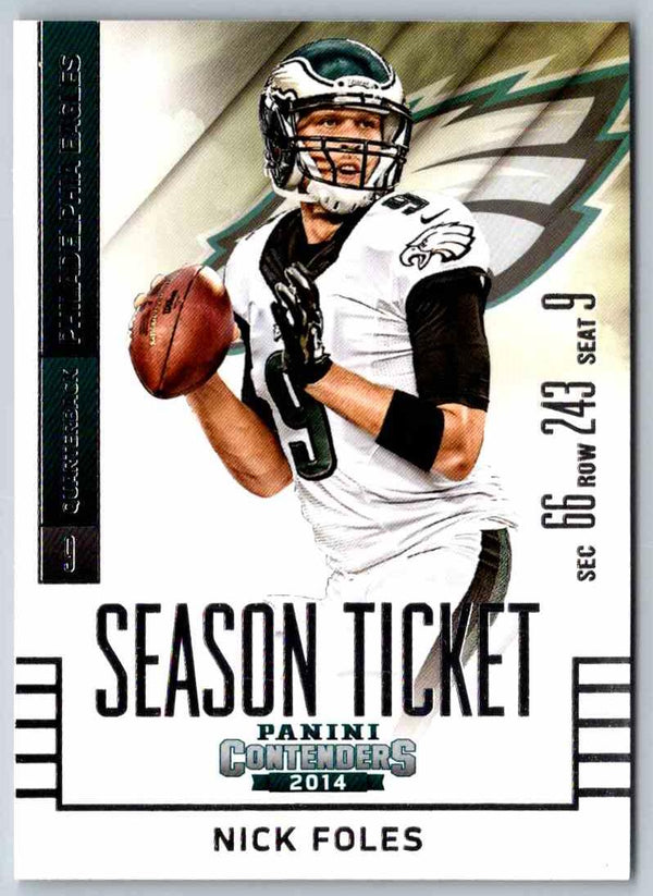 2014 Contenders Nick Foles #42