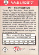 1989 T&M Senior League Rafael Landestoy
