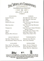 2012 Topps Allen & Ginter Cliff Lee #293