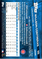 2017 Topps Chrome Willson Contreras #55