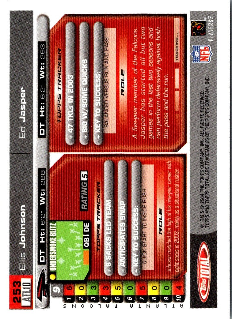 2004 Topps Total Ellis Johnson/Ed Jasper