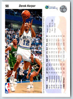 1992 Upper Deck Derek Harper #98