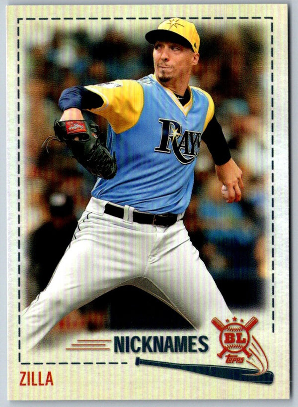 2019 Topps Big League Players' Weekend Nicknames Blake Snell #PW-20