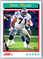 1992 Score Bryan Millard #468