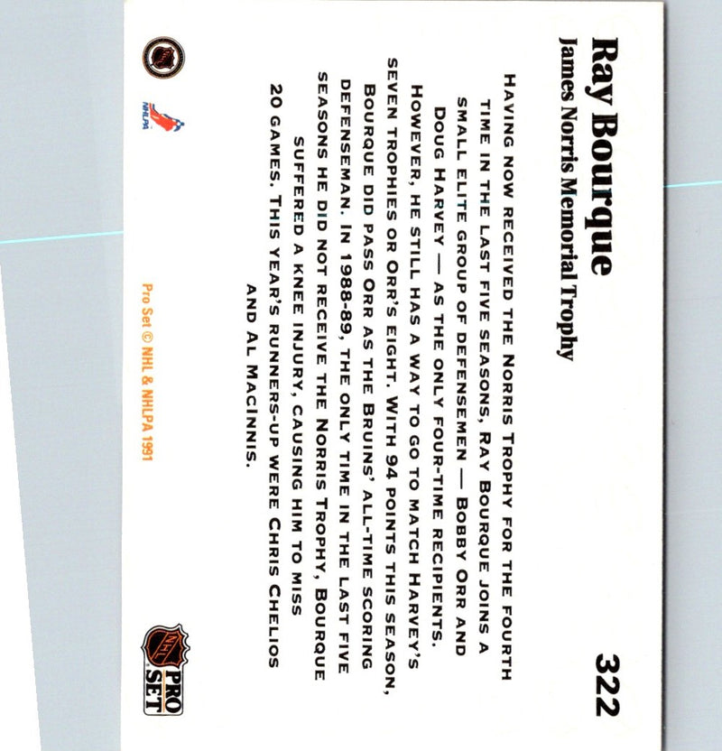 1991 Pro Set Ray Bourque