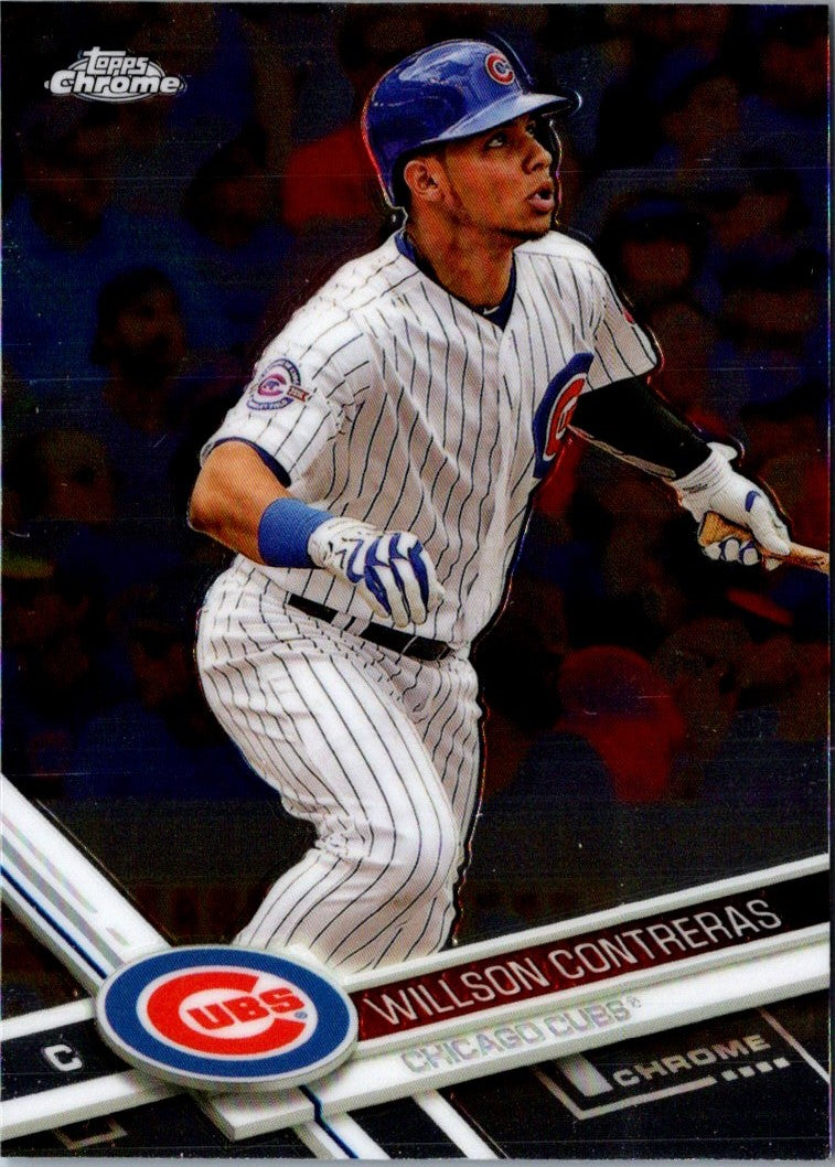 2017 Topps Chrome Willson Contreras