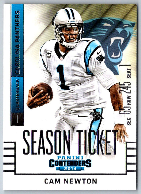 2014 Panini Contenders Cam Newton #64