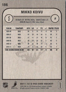 2011 O-Pee-Chee Mikko Koivu