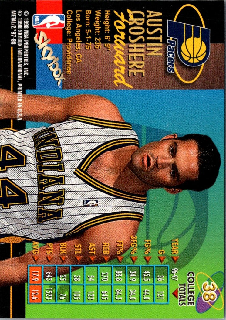 1997 Metal Universe Austin Croshere