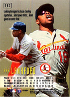 1995 SkyBox E-Motion Ray Lankford #182