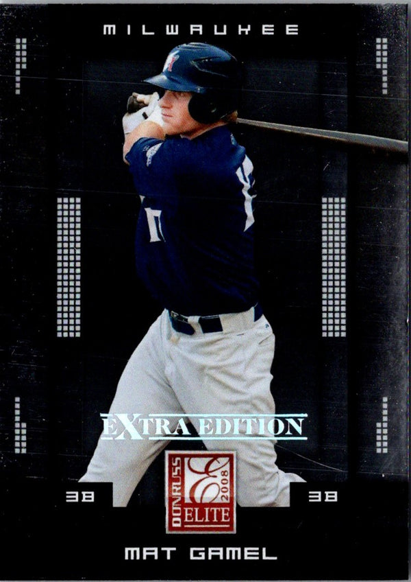 2008 Donruss Elite Extra Edition Mat Gamel #70