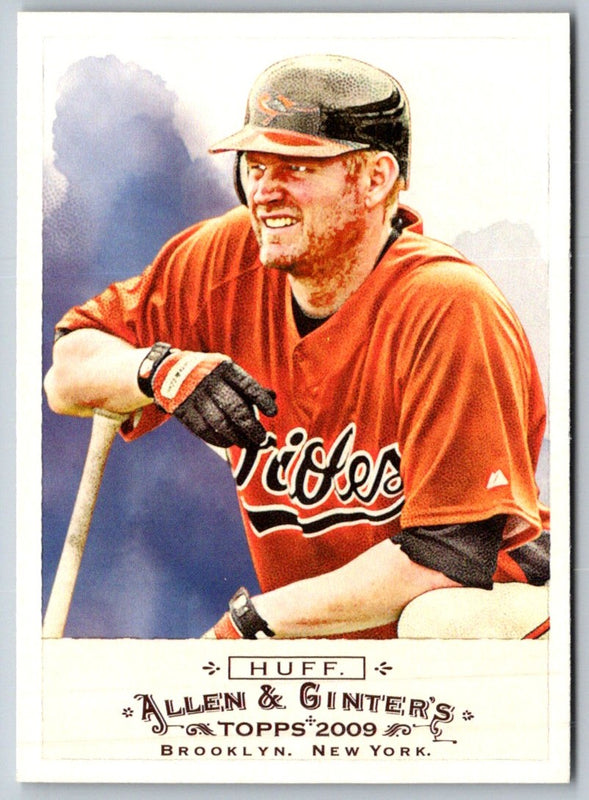 2009 Topps Allen & Ginter Aubrey Huff #349