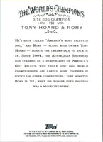 2010 Topps Allen & Ginter Rory/Tony Hoard #193