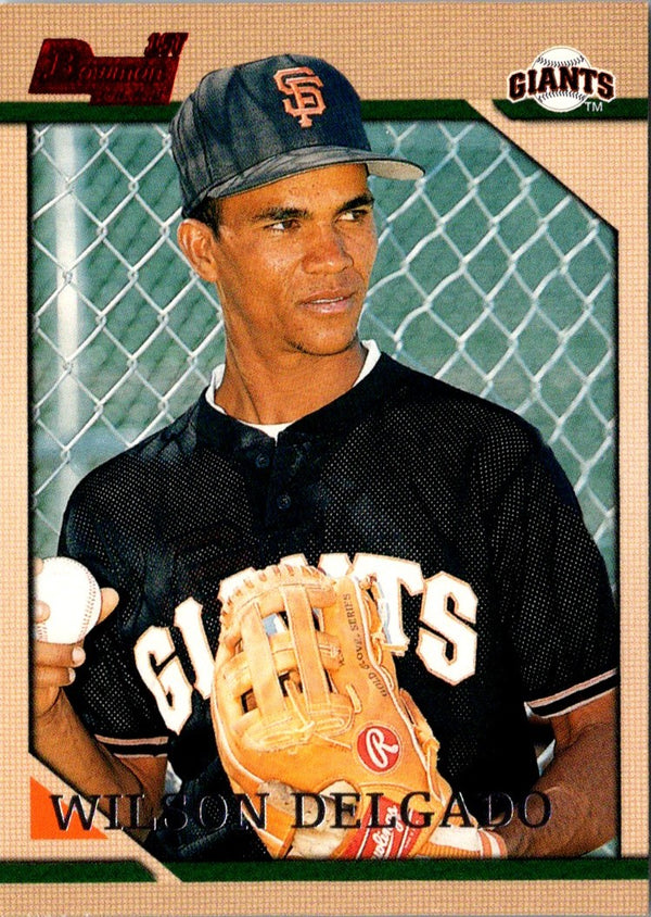 1996 Bowman Wilson Delgado #208 Rookie