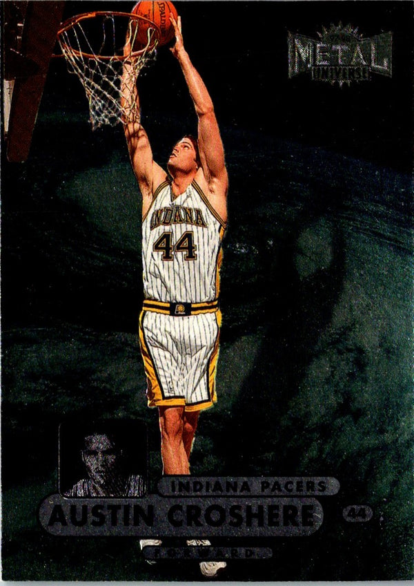 1997 Metal Universe Austin Croshere #38 Rookie