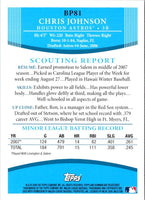 2008 Bowman Prospects Chris Johnson #BP81