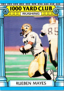 1987 Topps 1000 Yard Club Rueben Mayes