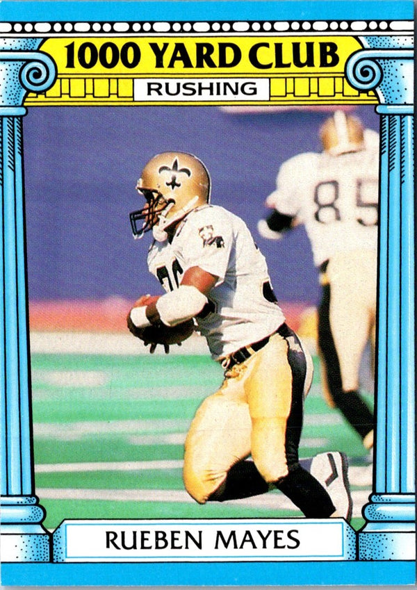 1987 Topps 1000 Yard Club Rueben Mayes #6