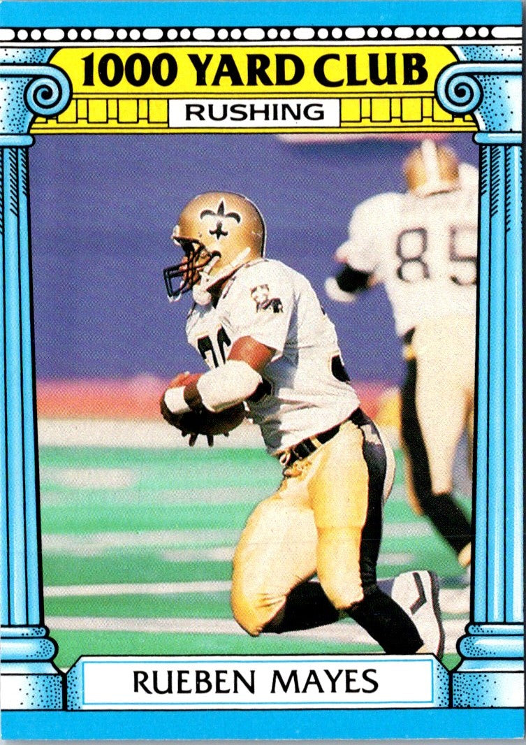 1987 Topps 1000 Yard Club Rueben Mayes