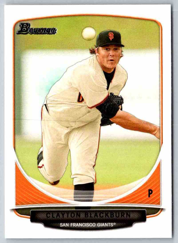 2013 Bowman Clayton Blackburn #BP98