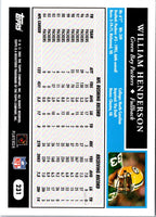 2005 Topps William Henderson #231