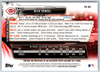 2017 Topps Holiday Bowman Nick Senzel #TH-NS