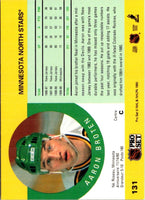 1990 Pro Set Aaron Broten #131