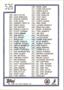 1992 Topps Checklist 2