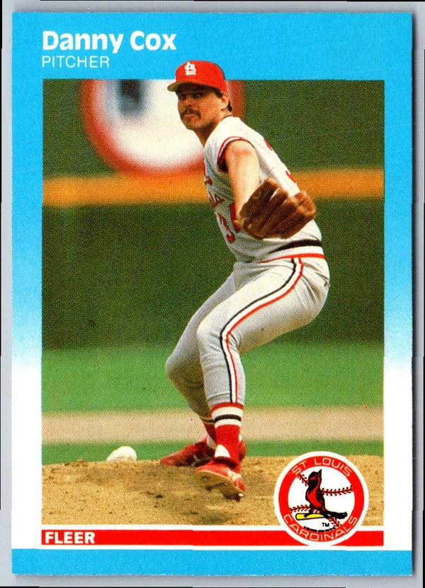 1987 Fleer Danny Cox #292