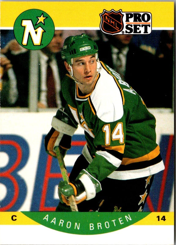 1990 Pro Set Aaron Broten #131