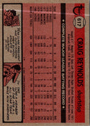 1981 Topps Craig Reynolds